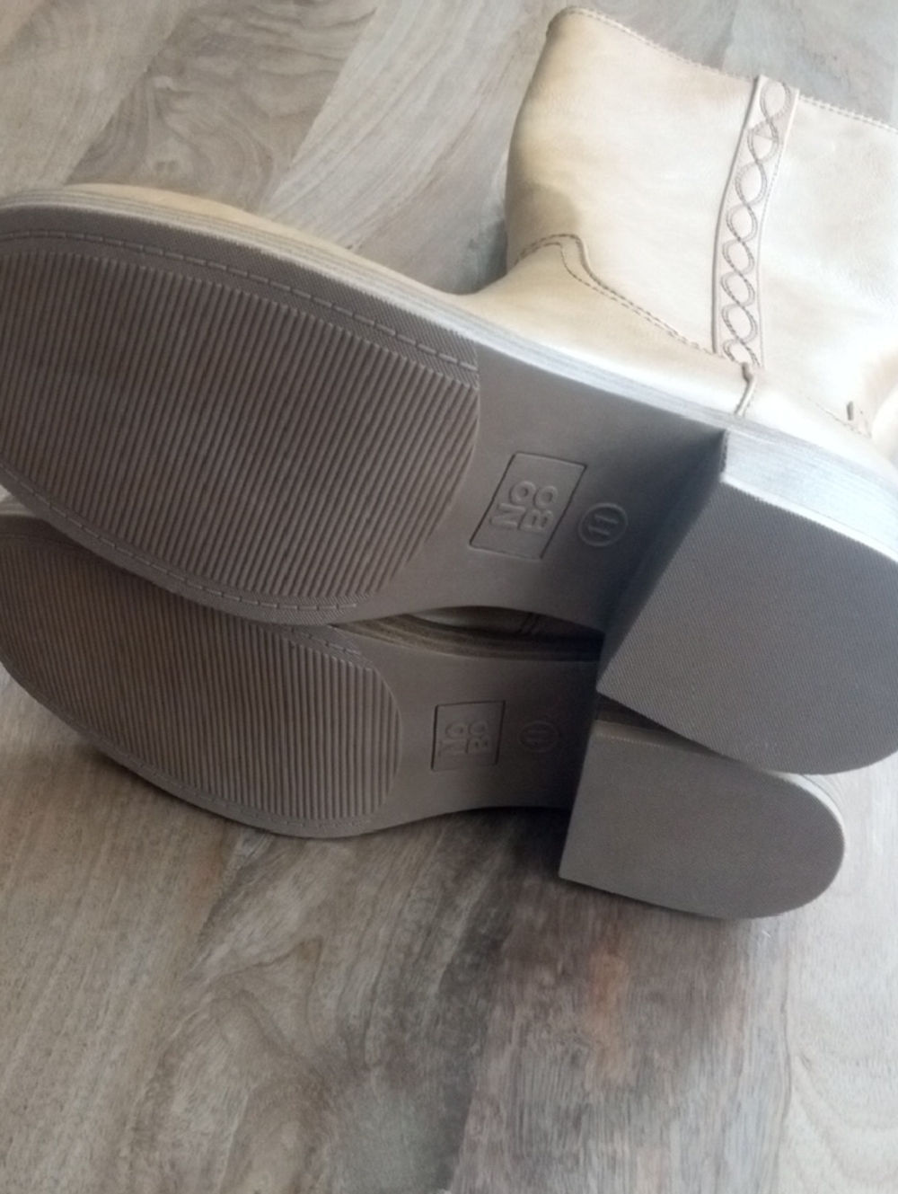Tan Mid-calf Riding Boots - Picture 8 of 10